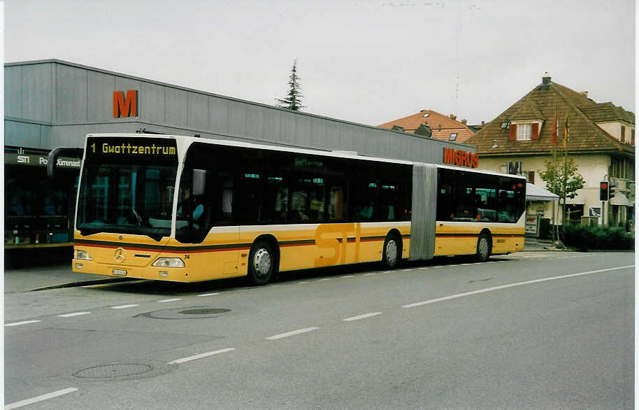 (037'705) - STI Thun - Nr. 74/BE 263'474 - Mercedes am 5. November 1999 in Thun, Post Drrenast