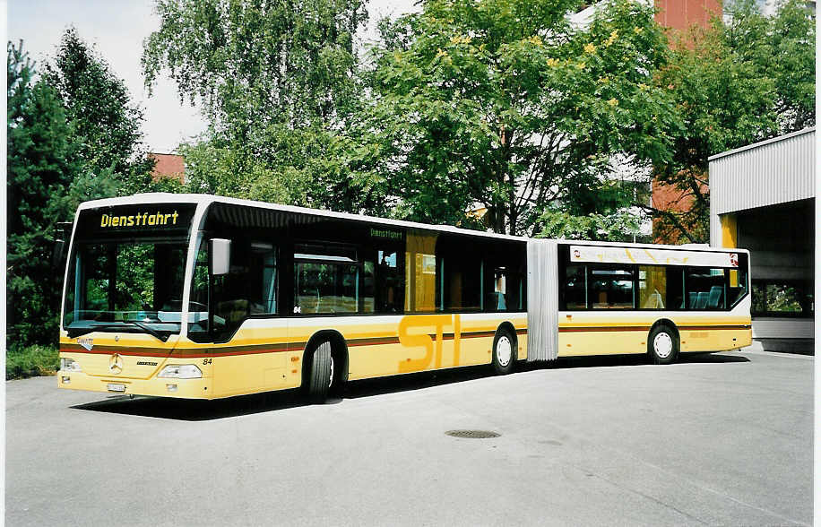 (049'028) - STI Thun - Nr. 84/BE 543'384 - Mercedes am 16. August 2001 in Thun, Garage