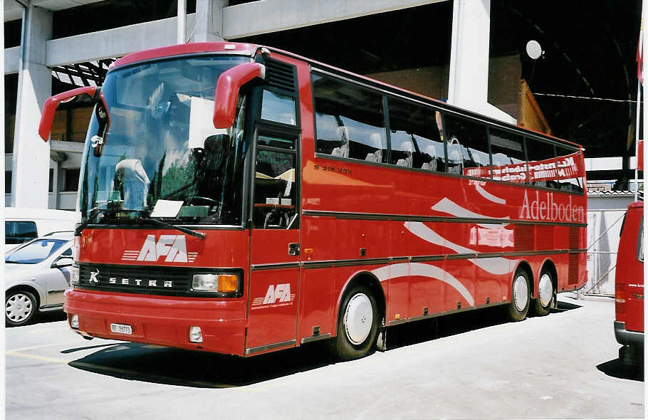 (053'633) - AFA Adelboden - Nr. 23/BE 26'773 - Setra (ex Flck, Brienz) am 13. Juni 2002 in Thun, Grabengut