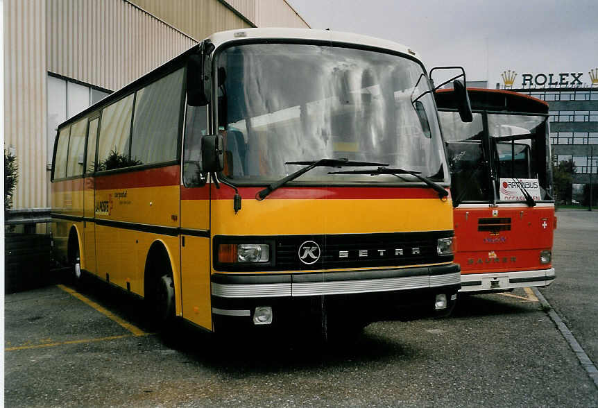 (056'916) - Sadesa, Coppet - Setra am 12. Oktober 2002 in Biel, Rattinbus