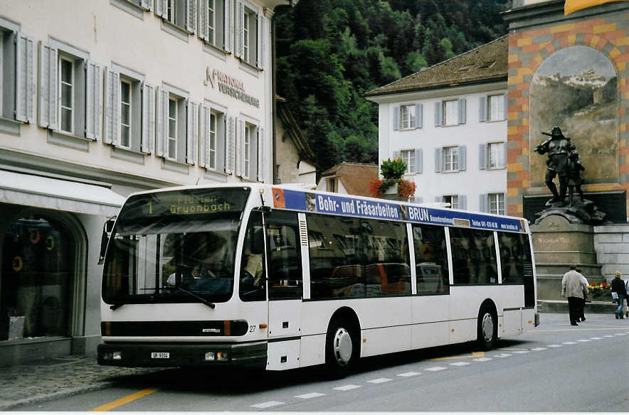 (062'021) - AAGU Altdorf - Nr. 27/UR 9314 - Den Oudsten am 28. Juli 2003 in Altdorf, Telldenkmal