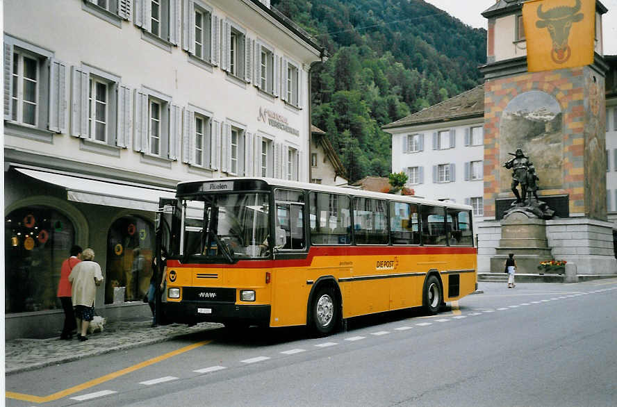 (062'022) - AAGU Altdorf - Nr. 31/UR 9151 - NAW/Hess (ex P 24'430) am 28. Juli 2003 in Altdorf, Telldenkmal