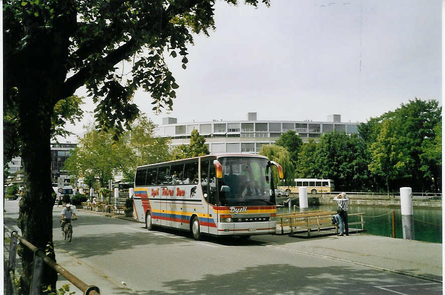 (068'718) - Dysli, Bern - Nr. 22/BE 28'435 - Setra am 26. Juni 2004 bei der Schifflndte Thun