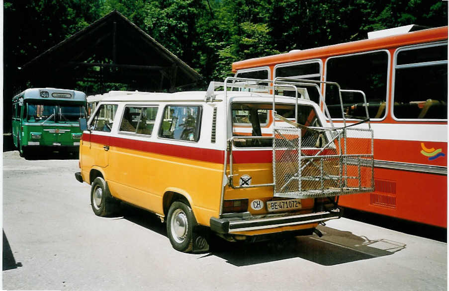 (076'903) - Scheidegger, Schnbhl - BE 471'072 - VW (ex Berwert, Stalden) am 29. Mai 2005 in Oberburg, Ziegelgut