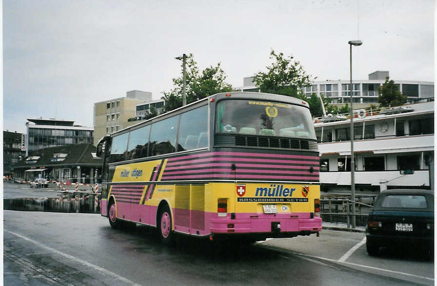 (079'702) - Mller, Uttigen - BE 450'202 - Setra am 25. August 2005 in Thun, CarTerminal