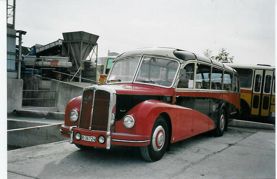 (079'816) - ASKA Aeschi - Nr. 9/BE 26'724 - Saurer/R&J am 27. August 2005 in Niederbipp, Saurertreffen