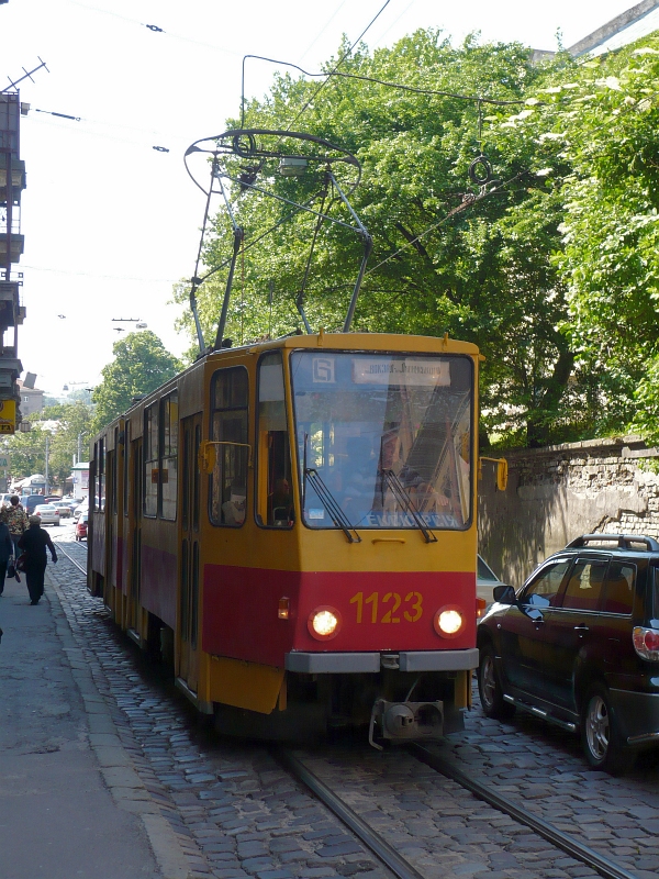 1123 auf Sonderfahrt in Lviv am 25-05-2010.