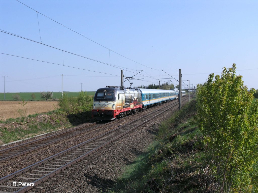 183 001 mit ALX84110 Mnchen – Hof bei Altegolsheim.21.04.11
