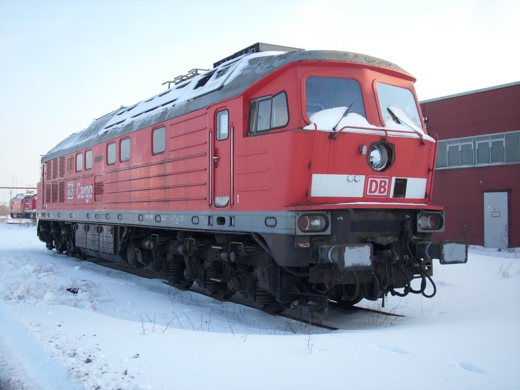 232 208-9 ex.Bh Saalfeld am 05.Februar 2010 in der Einsatzstelle Mukran.Am 23.M�rz 2010 Mukran zur Verschrottung verlassen.