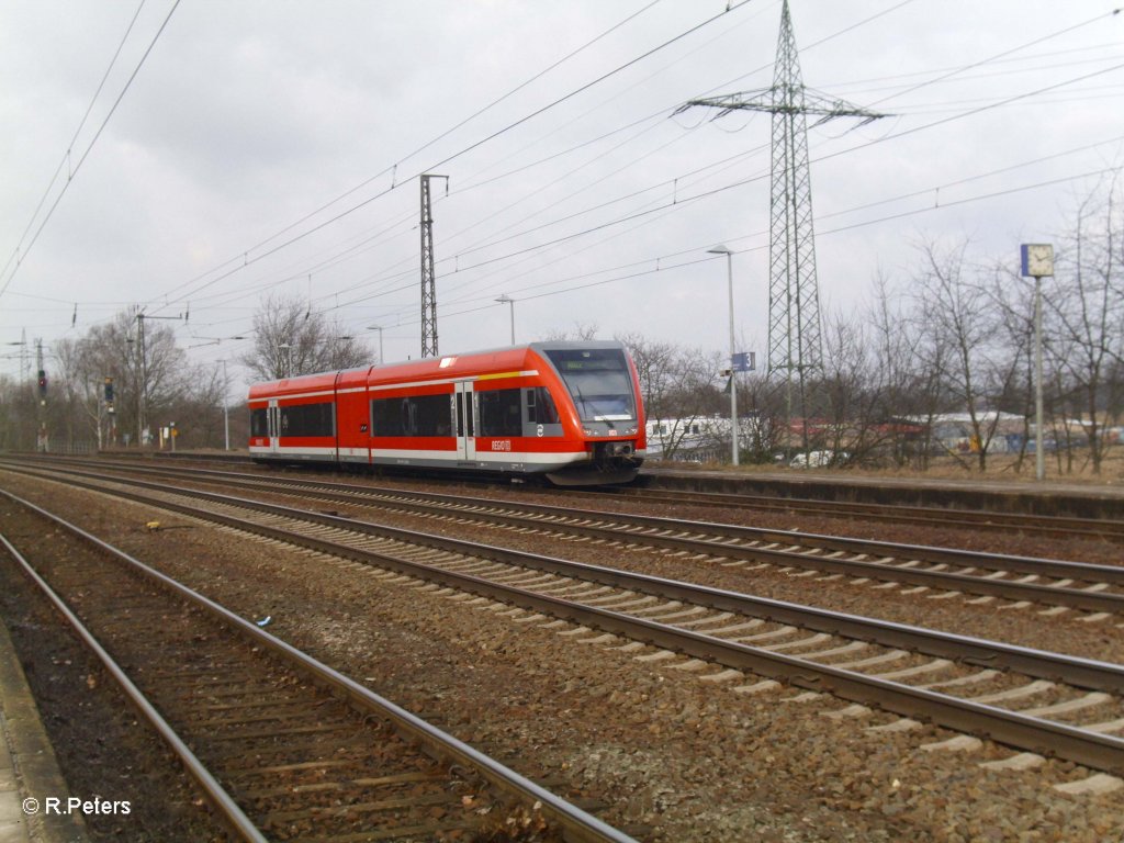 646 011 als RB 22 28811 Potsdam HBF in Saarmund. 11.03.11
