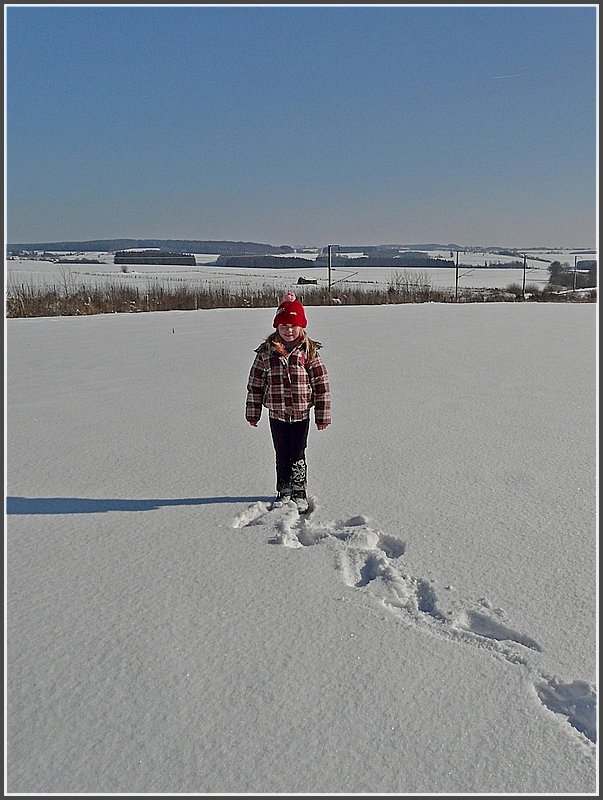 Als Sujet bin ich doch genauso sch�n, wie ein Zug. 16.02.10 (Jeanny)