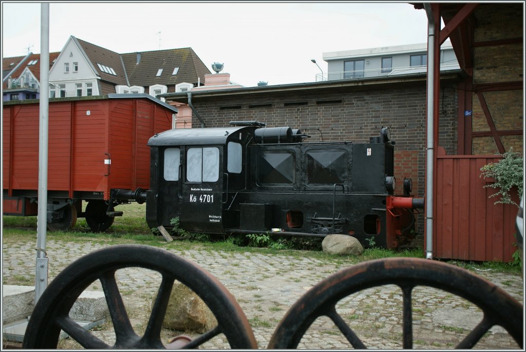 Die abgestellte K 4701 in Rostock Stadthafen.
18. Sept. 2012