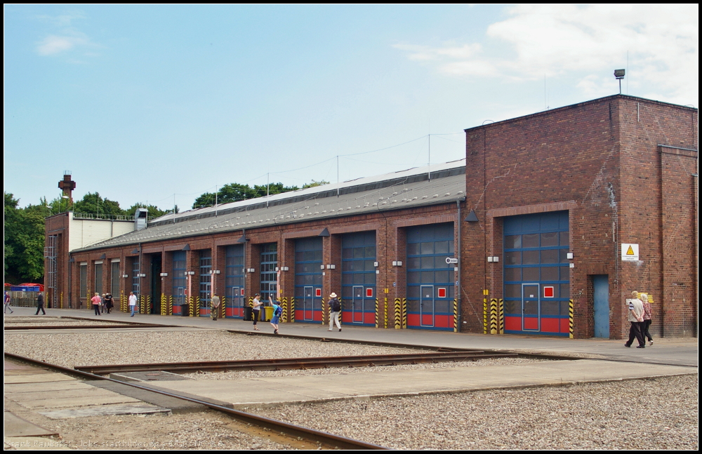 Die  heiligen Hallen , in die man am Tag der offenen T�r einen Blick auf die Arbeit des Werk Eberswalde werfen konnte ( 135 Jahre Werk Eberswalde - Tradition mit Zukunft , 08.06.2013)