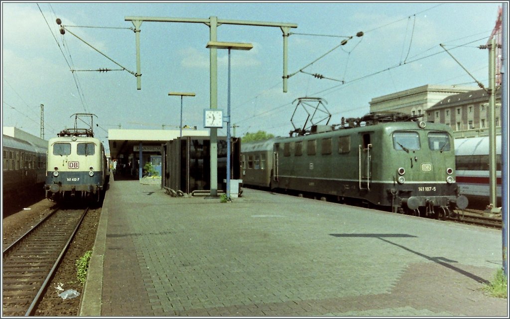 E 141 in Mannheim. 
gecanntes Negativ, Mai 1994