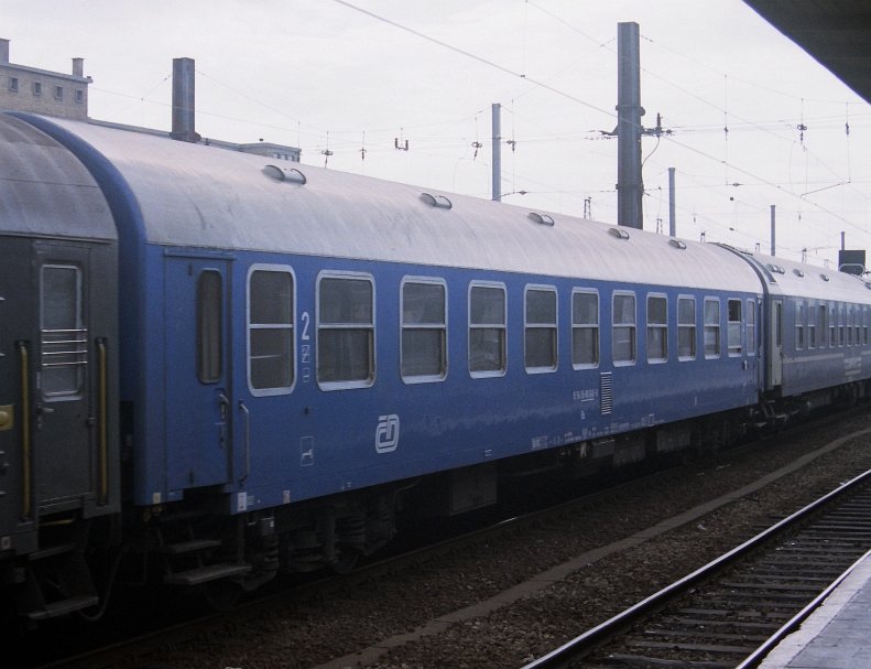 Ein Bc (Liegewagen)der CD, Brussel-Zuid November 1995.
