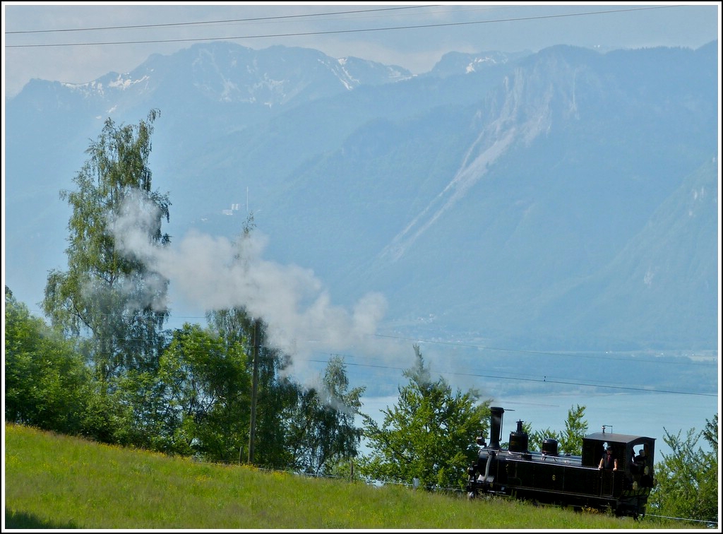 Ein kleiner Dampfer am kleinen See. Chaulin, 27.05.2012 (Jeanny)