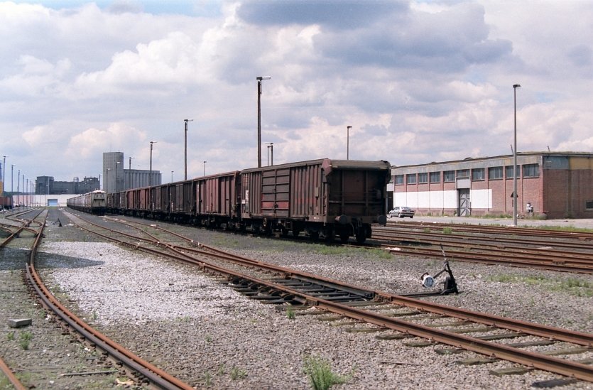 Hafen Antwerpen Sommer 1994.