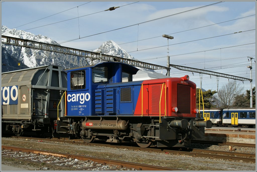 Hier nun  mein  Tm 232 117-2.
Martigny, den 27. Jan. 2013