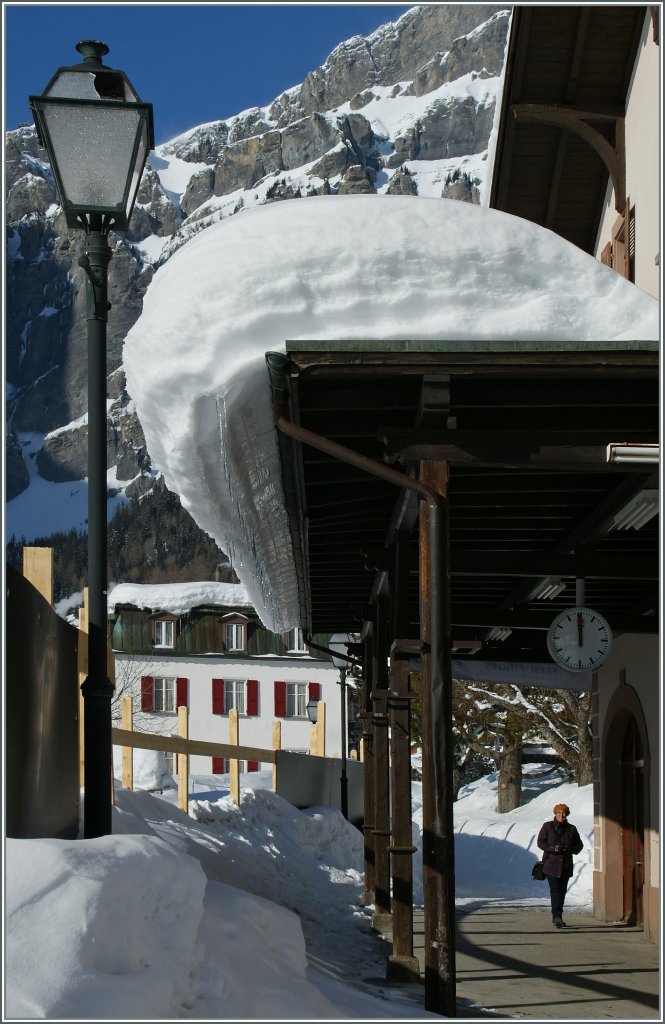 In Leukerbad wartet man vergebens auf den nchsten Zug, der lezte fuhr 1967...
6.2.12