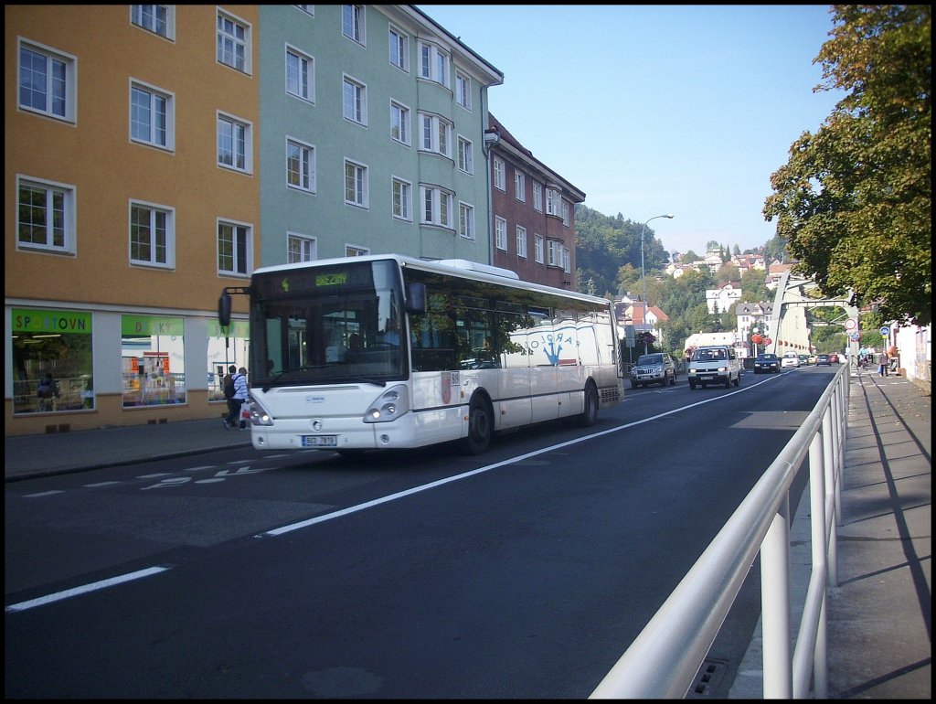 Irisbus Citelis von Dopravni podnik mesta Decina a.s. in Dĕčn.