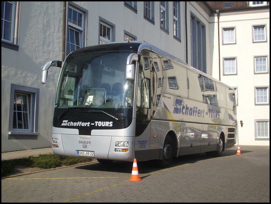 MAN Lion's Coach von Schaffert-Tours aus Deutschland in Sassnitz.