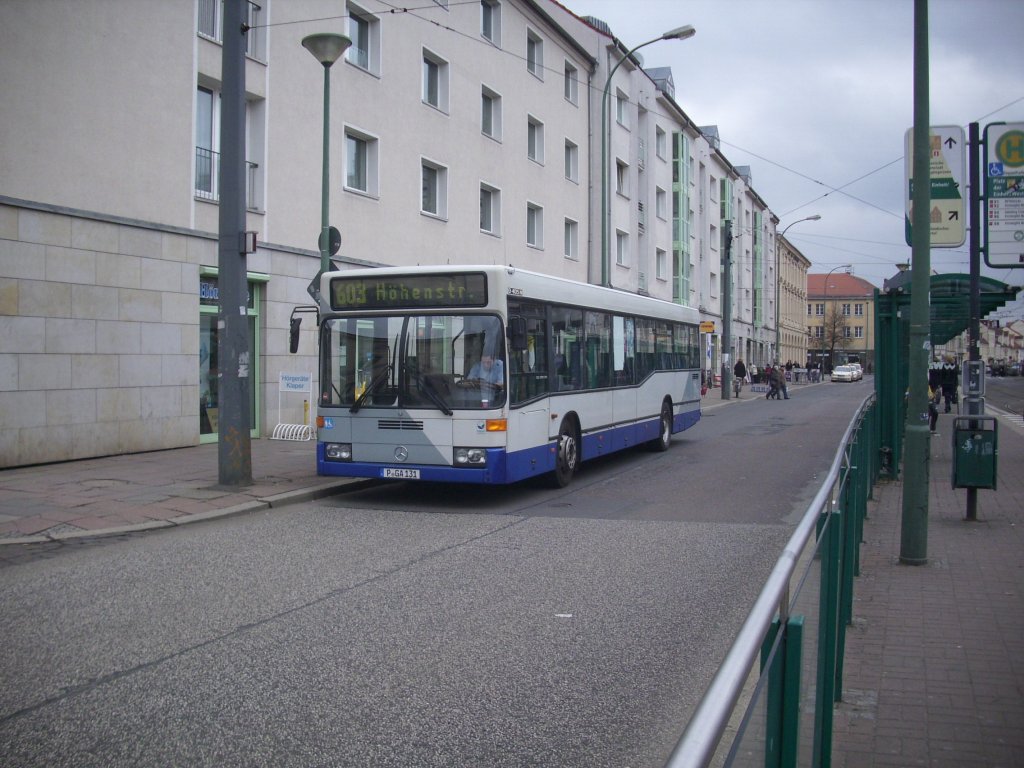 Mecedes O 405N von Gnter Anger in Potsdam.