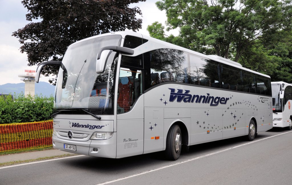 MERCEDES BENZ TOURISMO von WANNINGER Reisen aus der BRD anlsslich der AIRPOWER13 in Zeltweg,28.6.2013.