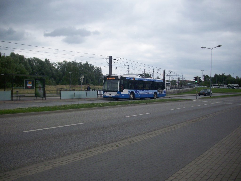 Mercedes Citaro II der Rostocker Straenbahn AG in Rostock. 

