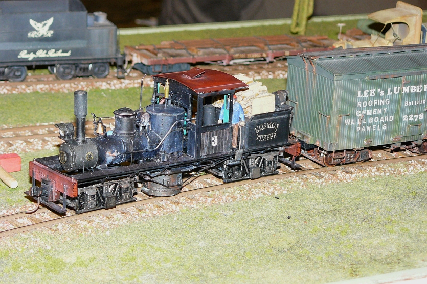 Modelbahn Forks Creek Yard. Nederlandse Modelspoordagen, Rijswijk, Niederlande 11-12-2010.