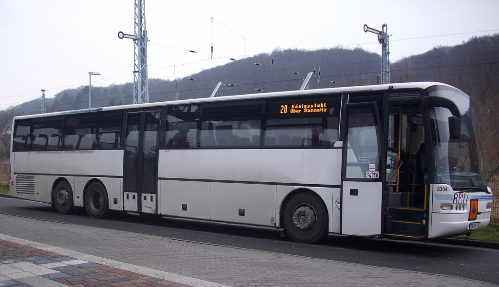 Neoplan Euroliner der RPNV in Sassnitz. 

