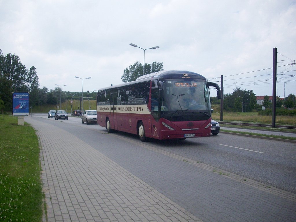 Neoplan Trendliner der Kstenbus in Rostock. 

