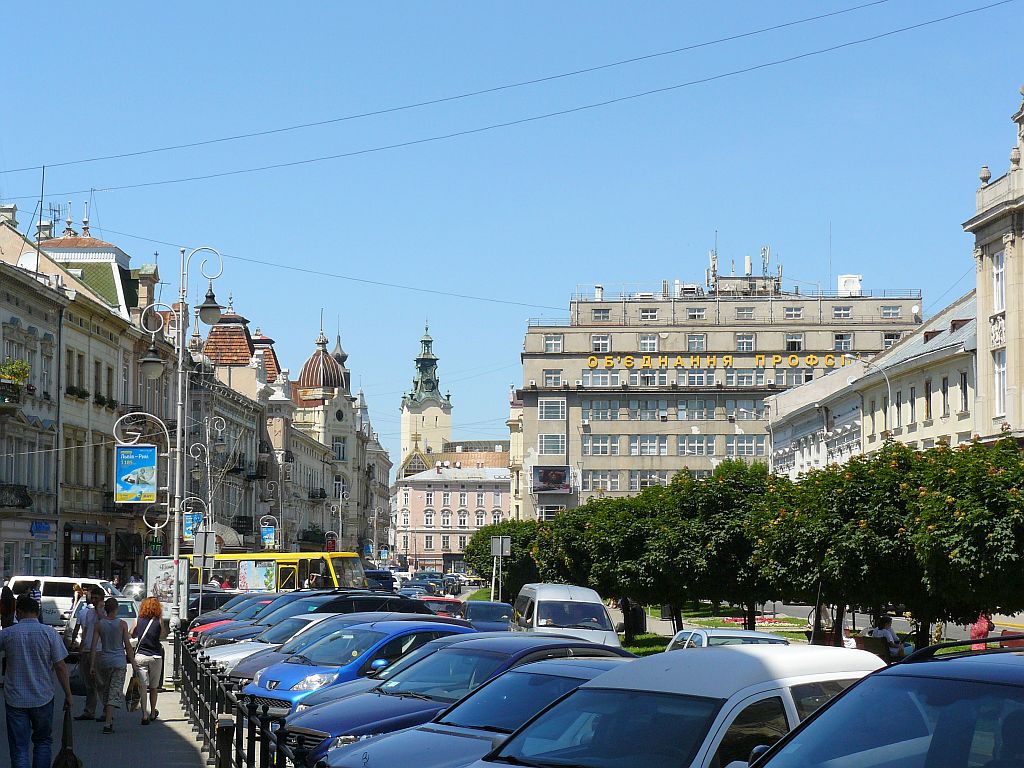 Prospekt Shevchenka Lviv 20-06-2013.