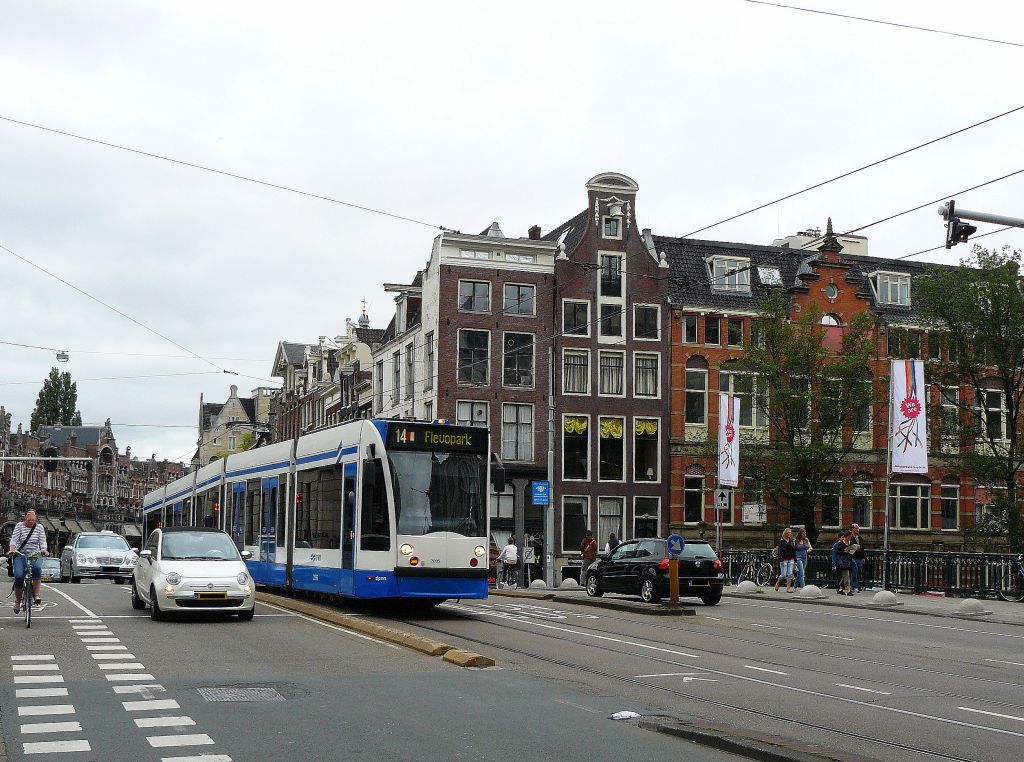 Raadhuisstraat/Singel Amsterdam 31-07-2011.