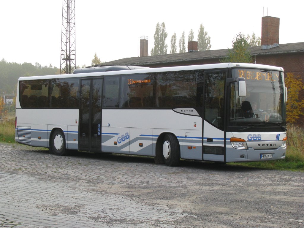 SETRA ... berlandomnibus der Grevesmhlener Busbetriebe (GBB), Grevesmhlen [21.10.2012]