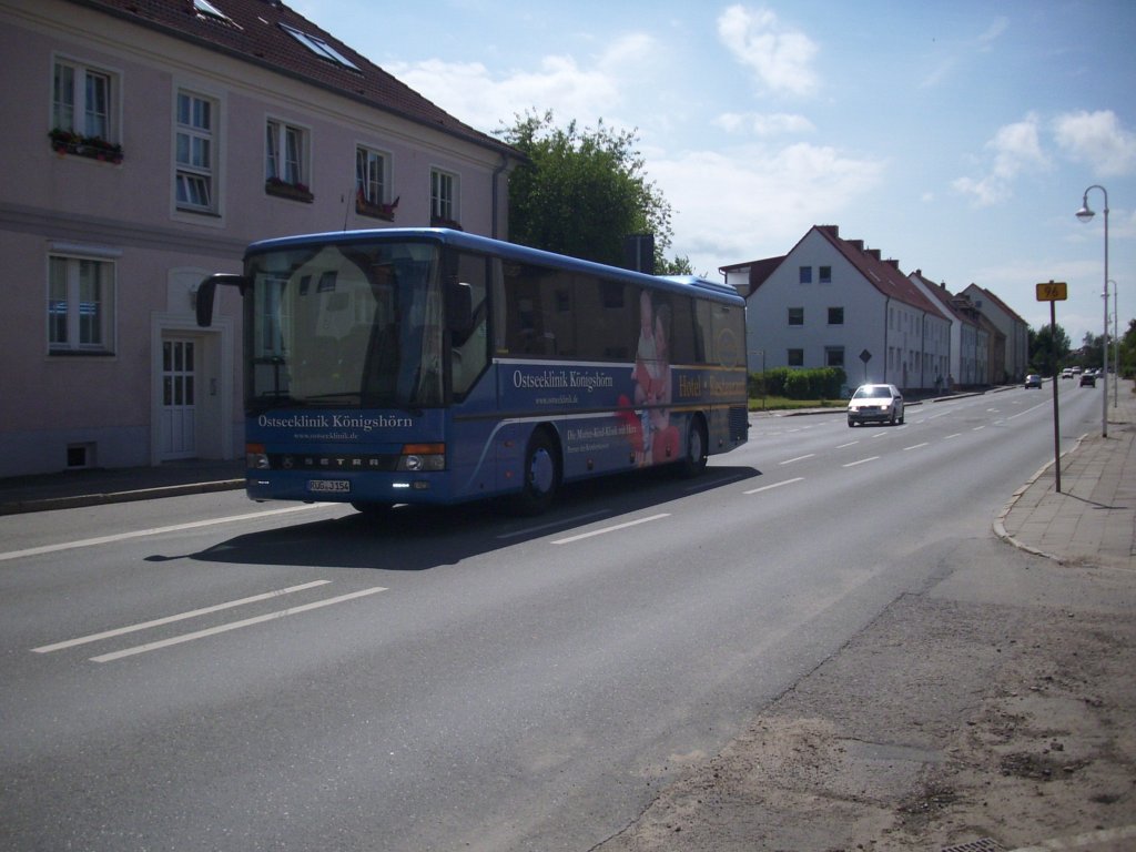 Setra 315 H der Ostsseklinik Knigshrn in Sassnitz.