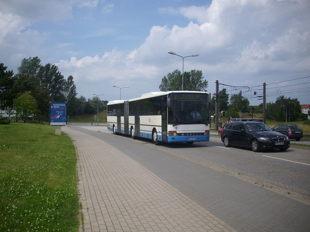 Setra 321 UL der Kstenbus GmbH in Rostock.

