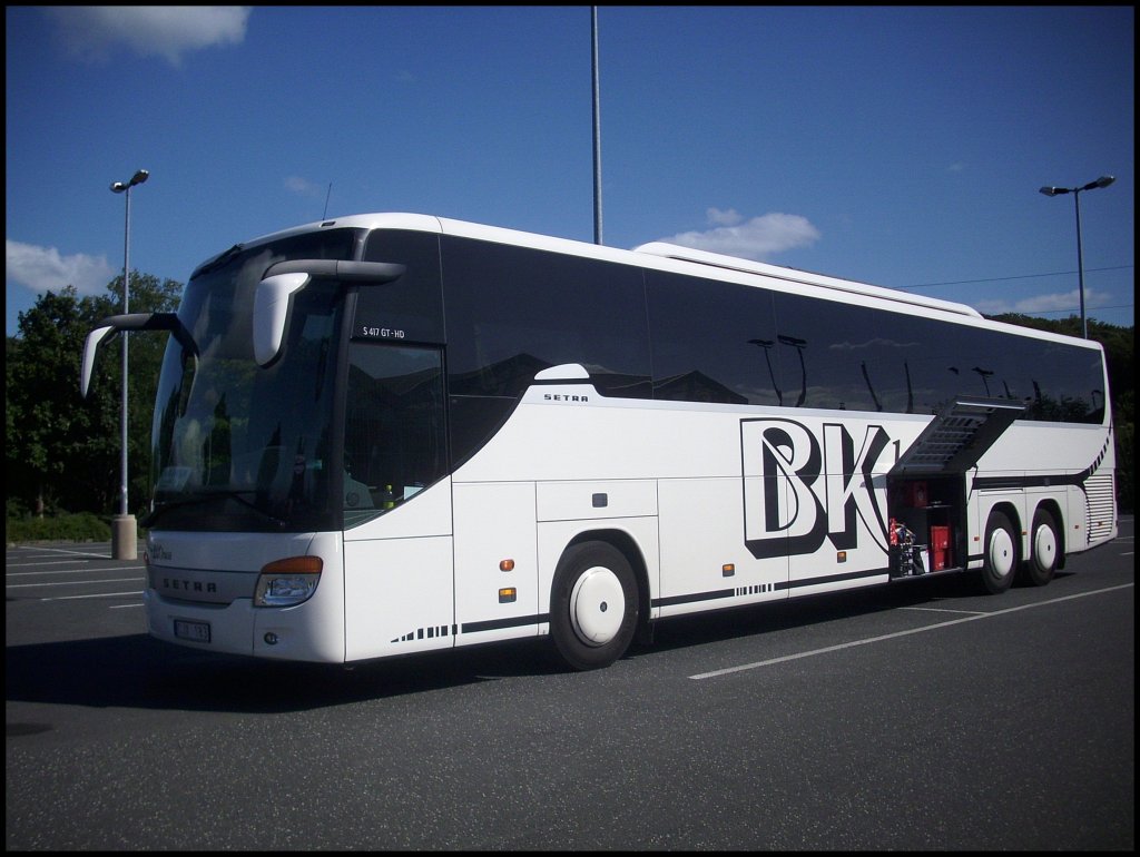Setra 416 GT-HD von BK-buss aus Schweden in Bergen.