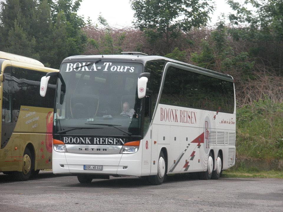 Setra 416 HDH von Boonk-Reisen aus Deutschland in Binz.