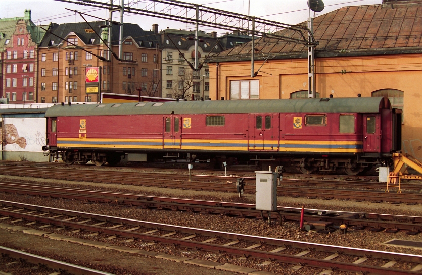 SJ Postwagen Stockholm C. , Schweden 19-04-1993.