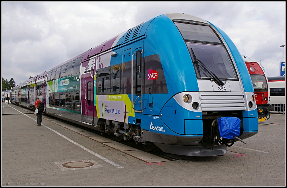 SNCF 394 ist ein neuer Elektrotriebzug f�r TER Pays de la Loire (INNOTRANS 2010 Berlin 21.09.2010)