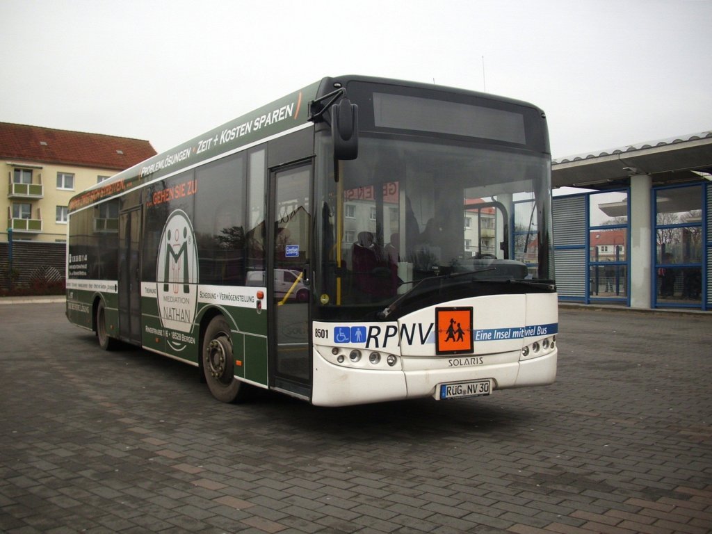 Solaris Urbino 12 der RPNV in Bergen. 

