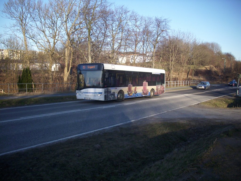 Solaris Urbino 12 der RPNV in Sassnitz. 

