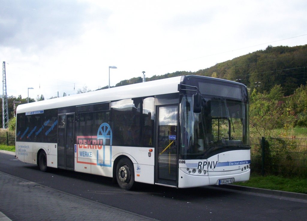 Solaris Urbino 12 der RPNV in Sassnitz.
