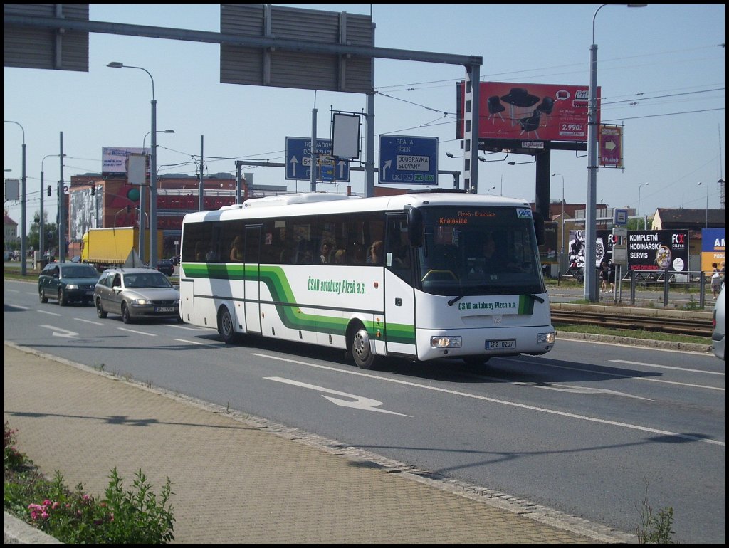 SOR von ČSAD autobusy Plzeň a.s. in Plzen.