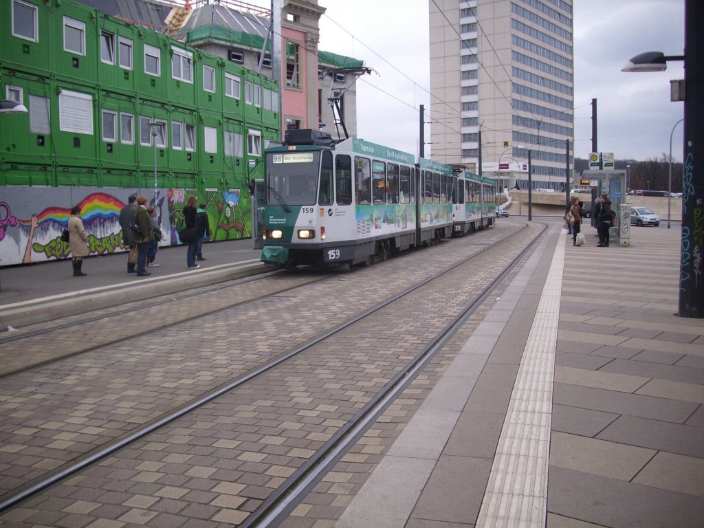 Straenbahn in Potsdam.