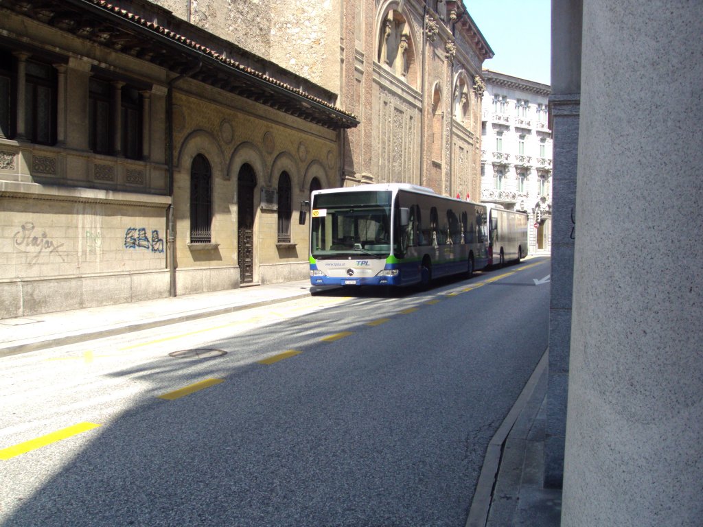 TPL-Mercedes Citaro NR.301 Baujahr 2008 in Lugano,S.Antonio