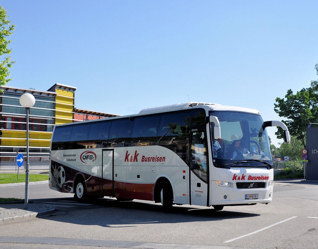VOLVO 9700 von K&K Reisen aus sterreich am 15.5.2013 in Krems.