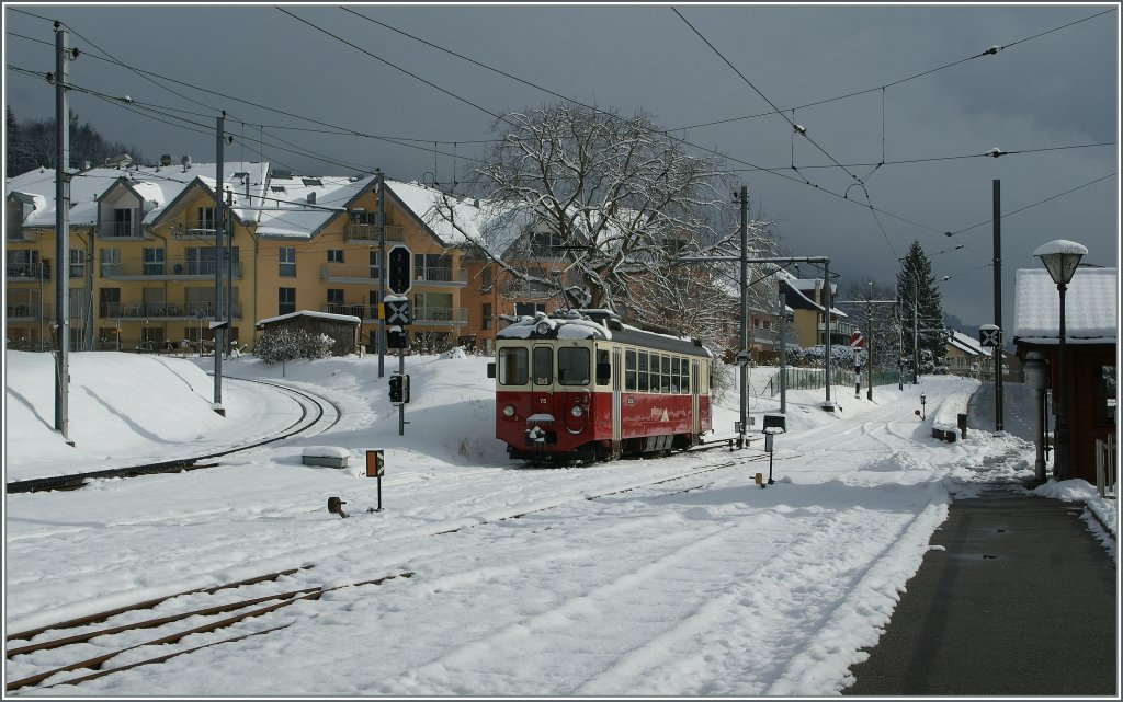 Winterstimmung in Blonay.
7. Feb. 2013