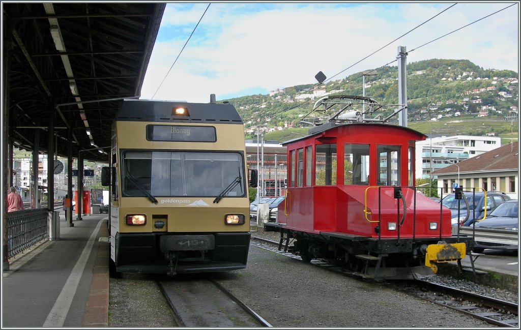 Zu meiner berrachung wurde der CEV Te 82 statt verschrottet neu  verblecht , nur die Anschriften fehlen noch. 
Vevey, den 10. Okt. 2012