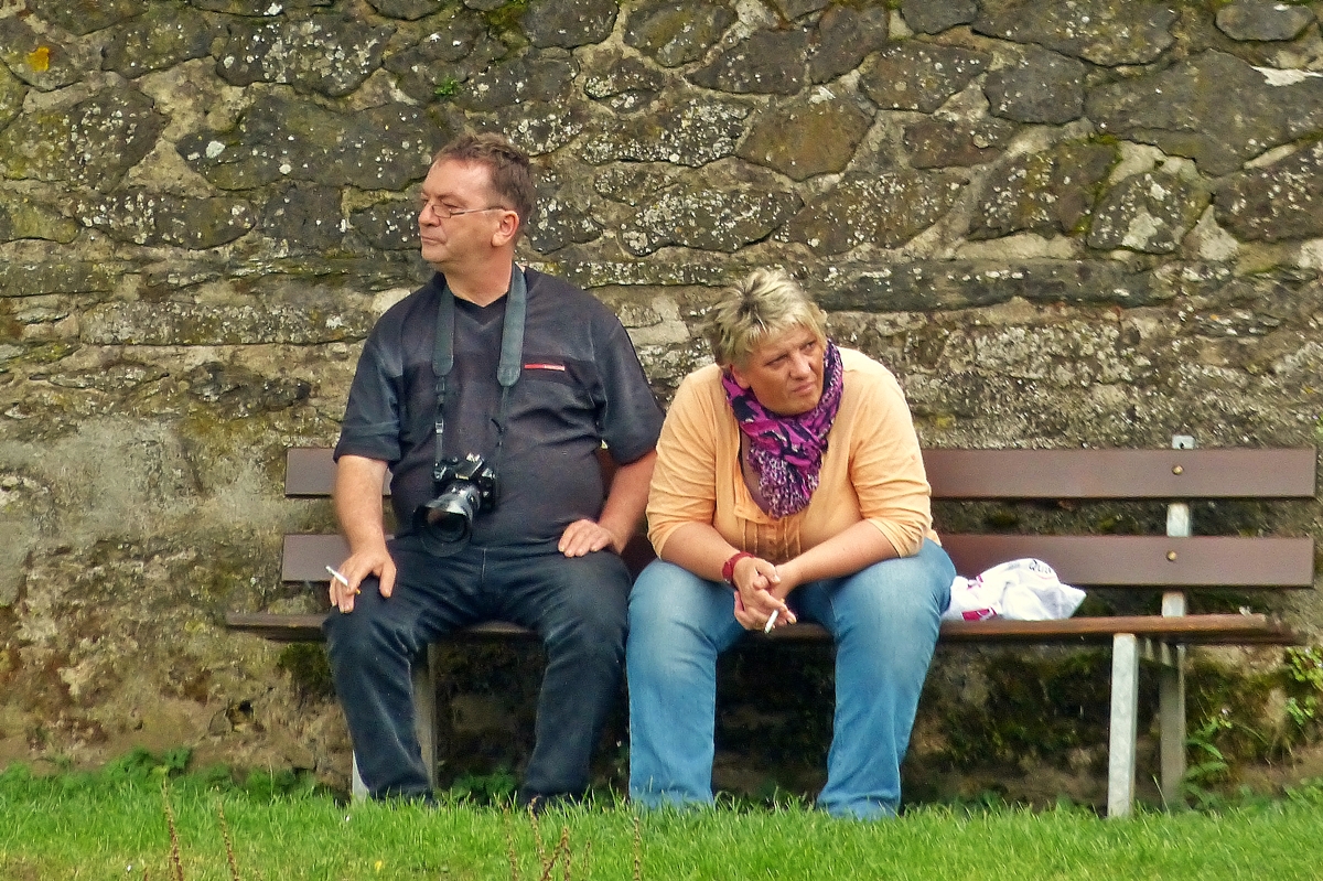 .  ... diese Luxemburger, die k�nnen aber auch nerven! Was sind wir froh, wenn die wieder weg sind ...  Gedanken gelesen in Runkel. 26.05.2014 (Hans)